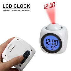 Horloge et réveil Parlant à Projection LED